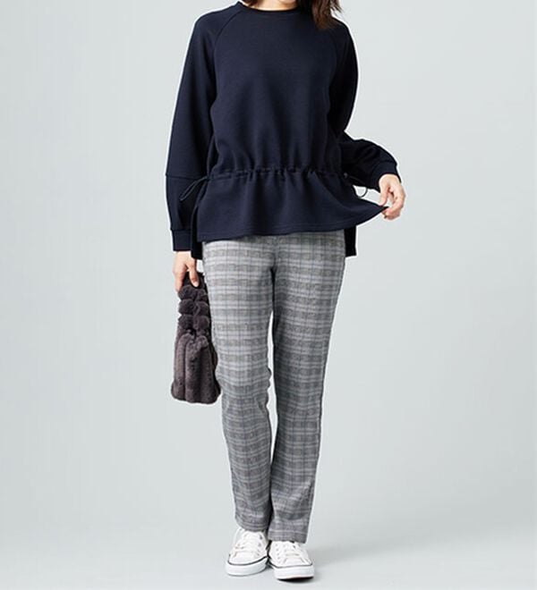 BELLUNA（ベルーナ）の「あったか裏起毛！ホカロンパンツ（フルレングスパンツ）」｜詳細画像