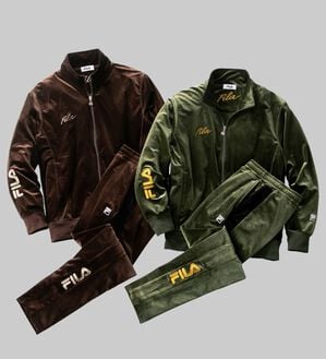 「＜フィラ＞大人の艶！ベロアトラックスーツ（メンズスポーツウェア（アウター））」｜詳細画像