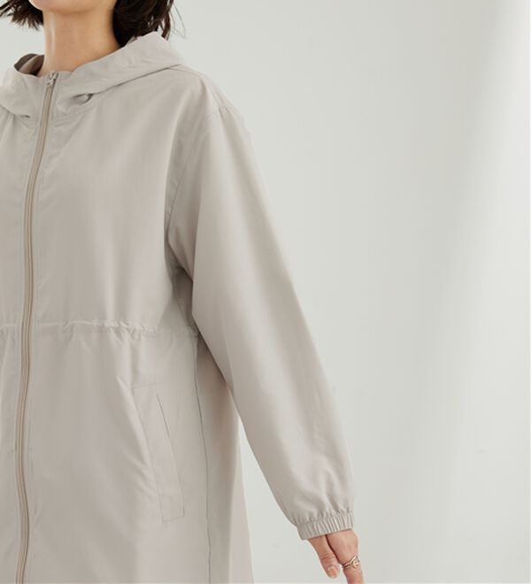 BELLUNA（ベルーナ）の「はっ水加工ドロスト使い軽量パーカー（その他ジャケット）」｜詳細画像