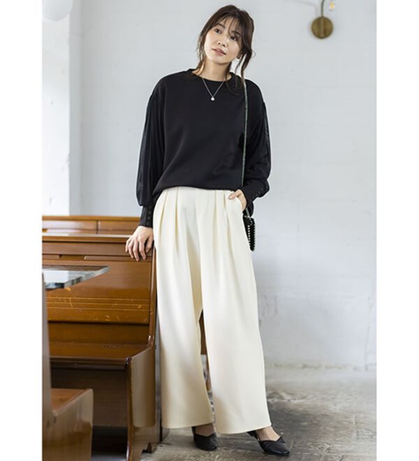 BELLUNA（ベルーナ）の「はっ水！フラットシューズ（パンプス）」｜詳細画像