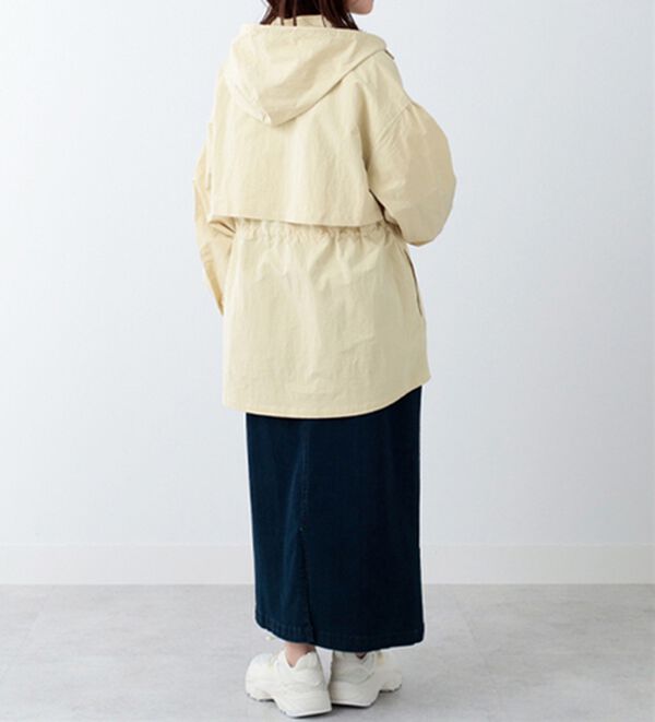 BELLUNA（ベルーナ）の「スピンドル使いショート丈パーカー（ハーフコート）」｜詳細画像