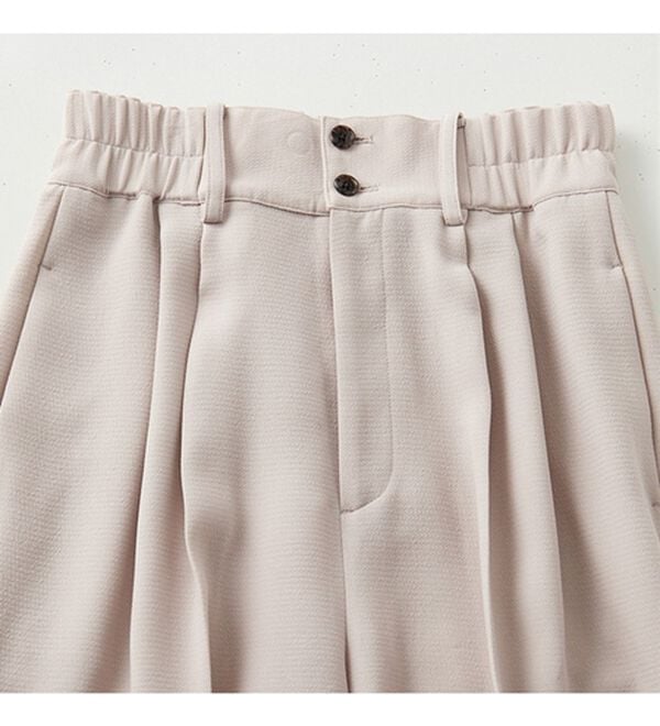 RANAN（ラナン）の「【２点セット】洗える！ショートジャケット&ハイウエストワイドパンツセットスーツ（その他スーツ）」｜詳細画像