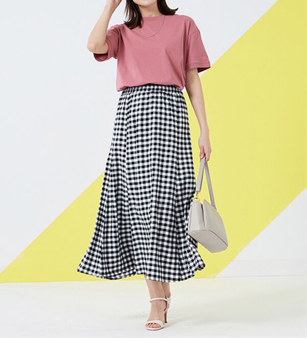 BELLUNA（ベルーナ）の「ふわり軽やかレーヨン素材フレアスカート（ロングスカート）」｜詳細画像