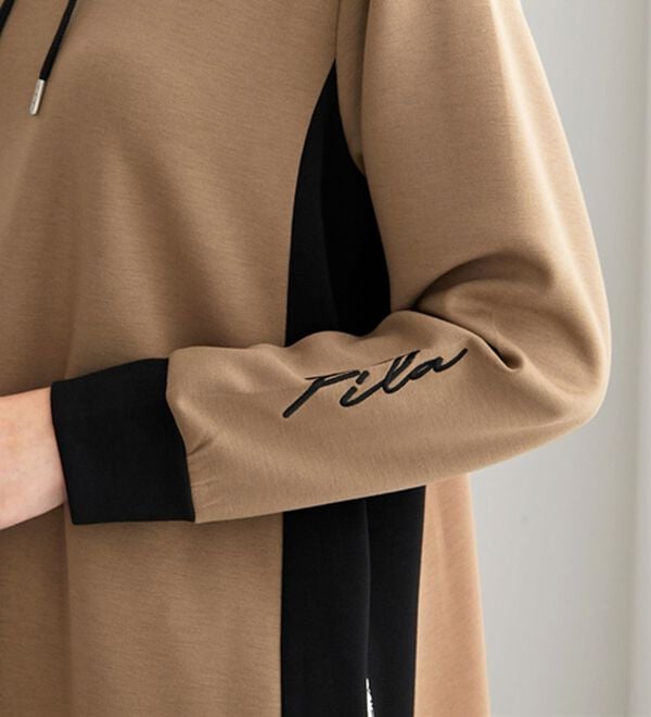 BELLUNA（ベルーナ）の「＜ＦＩＬＡ＞配色切替チュニックワンピース（チュニックワンピース）」｜詳細画像