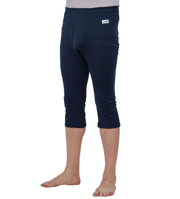 「【３枚組】＜クロコダイル＞肌に優しい綿１００％ケアコットン（Ｒ）　ステテコ（メンズ靴下・タイツ）」｜詳細画像