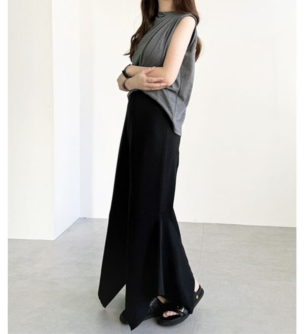 GeeRA（ジーラ）の「サマーニットマーメイドスカート（ロングスカート）」｜詳細画像