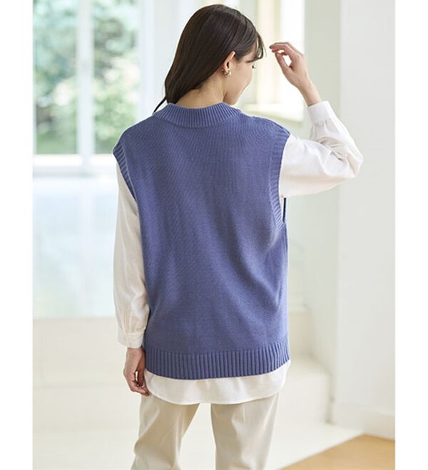 BELLUNA（ベルーナ）の「ニットベストアンサンブル（ベスト）」｜詳細画像