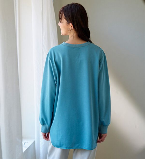 BELLUNA（ベルーナ）の「【ＰＯＬＯ　ＢＣＳ】ミニ裏毛素材デザイントップス（カットソー）」｜詳細画像