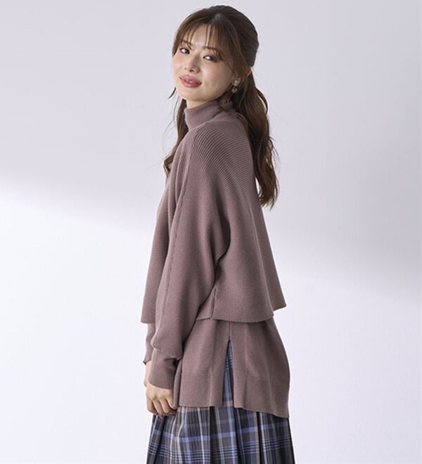 BELLUNA（ベルーナ）の「着回し自在！ニットベストアンサンブル（アンサンブル）」｜詳細画像