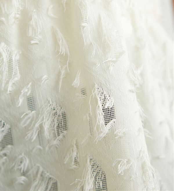 BELLUNA（ベルーナ）の「シフォン素材フェザービスチェ（タンクトップ・キャミソール）」｜詳細画像