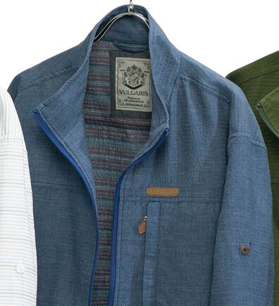 「お洒落なボーダージャケット（メンズジャケット）」