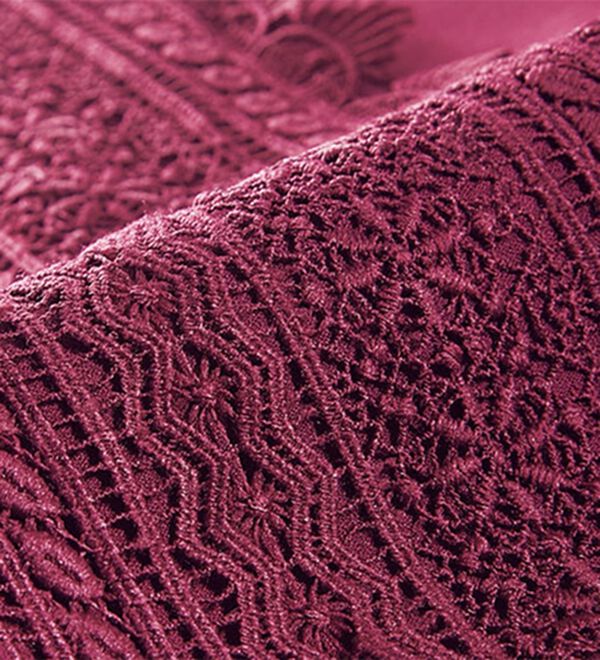 BELLUNA（ベルーナ）の「ケミカルレース上品シャツチュニック（チュニック）」｜詳細画像