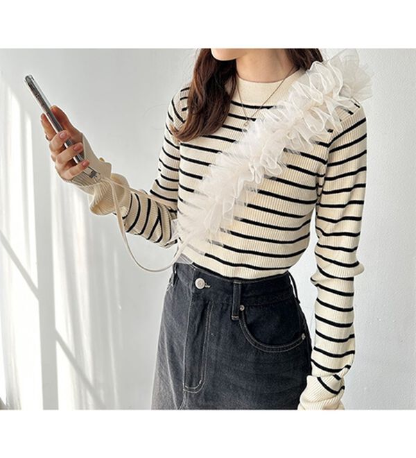 GeeRA（ジーラ）の「チュールショルダーストラップ（その他ファッション小物）」｜詳細画像