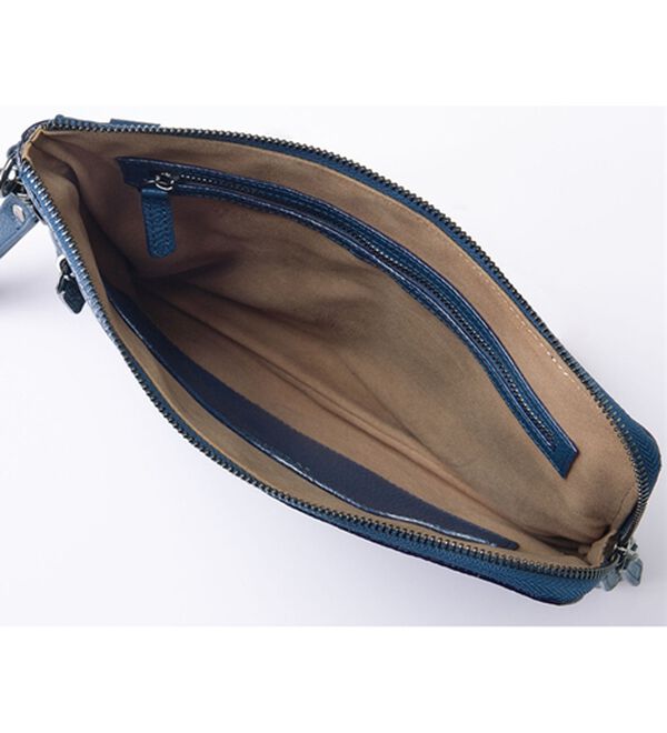 「＜ヒロコ・コシノ　オムベーシック＞大人の本革２ＷＡＹスマートショルダー（メンズショルダーバッグ）」｜詳細画像