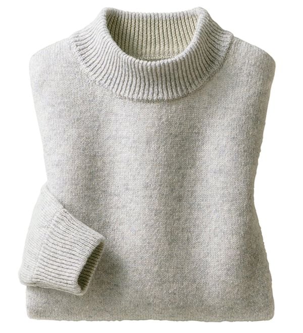 選べる！洗えるぬくもりウール100％セーター - ベルーナ【公式】