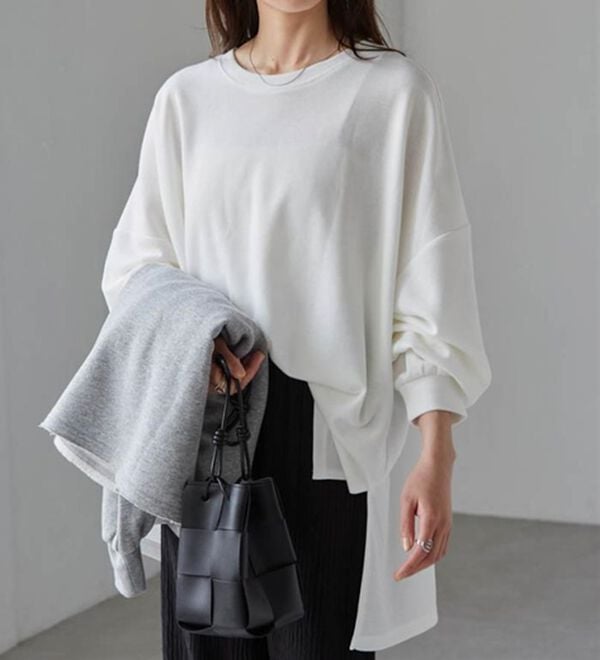 RANAN（ラナン）の「オーバーサイズスウェットＴ（カットソー）」｜詳細画像