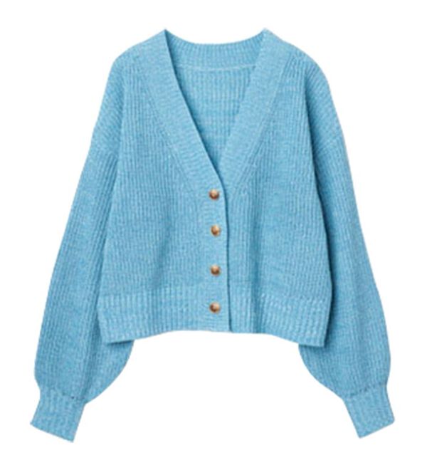 RANAN（ラナン）の「＜エコ素材＞カラーミックスニットカーディガン（ニットカーディガン）」｜詳細画像