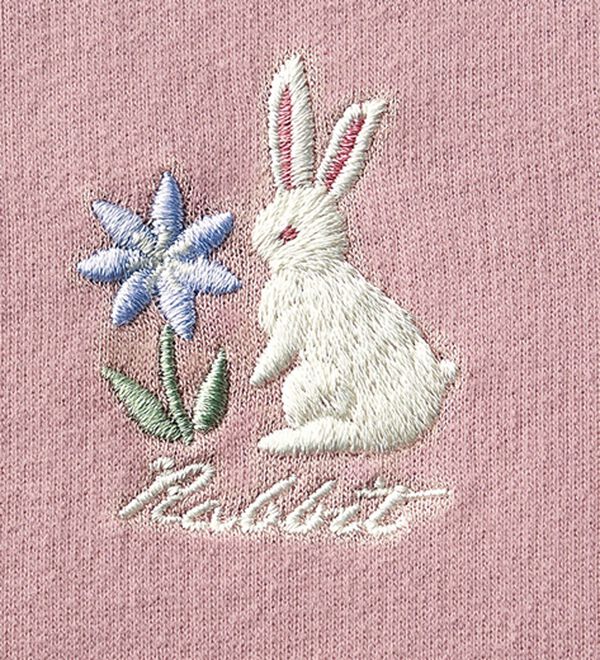 LAVIENNE（ラヴィエンヌ）の「綿１００％ゆったり刺しゅうスウェットパジャマ（パジャマ・ルームウェア）」｜詳細画像