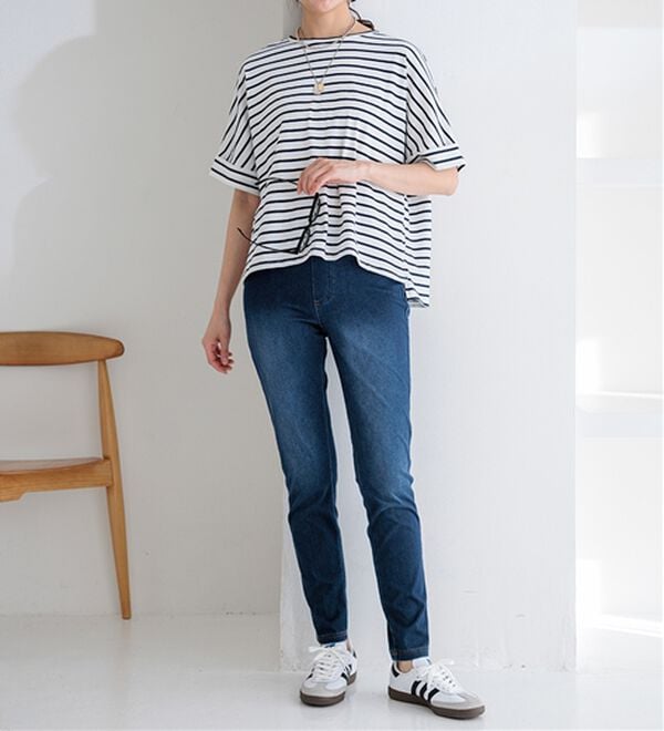 BELLUNA（ベルーナ）の「美ストレッチ素材レギンスパンツ（スパッツ・レギンス）」｜詳細画像