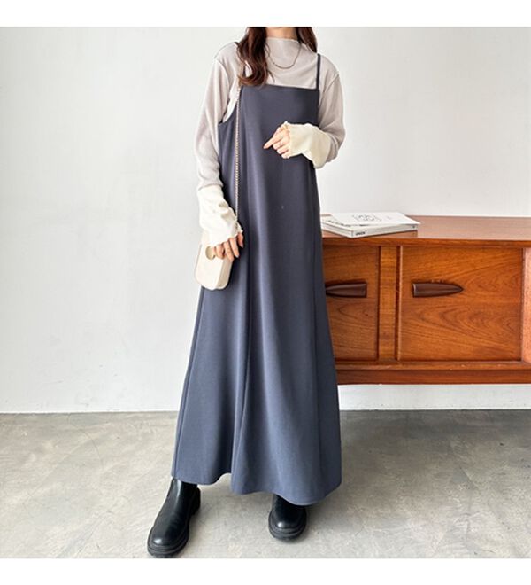 GeeRA（ジーラ）の「異素材ドッキング配色メロープルオーバー（カットソー）」｜詳細画像