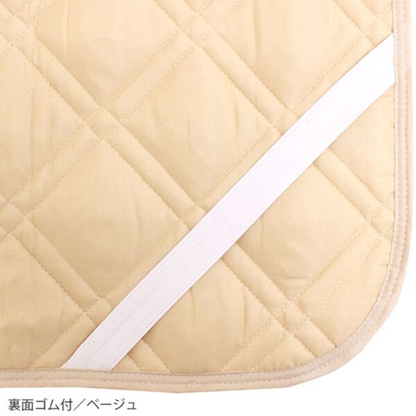 「オーガニックコットンパイル地敷きパッド・枕パッド＜綿１００％・シングル＞（敷パッド）」｜詳細画像