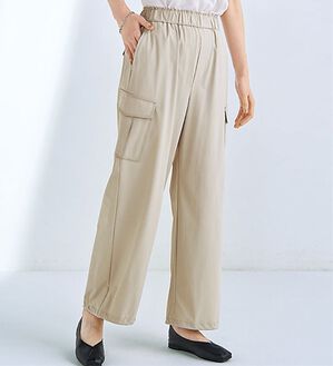 BELLUNA（ベルーナ）の「【UNDOVE】シャカ伸び！はっ水カーゴパンツ（その他パンツ）」｜ライトグレー
