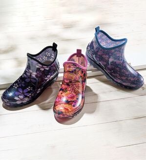 「華やかレインシューズ（レインシューズ）」｜詳細画像