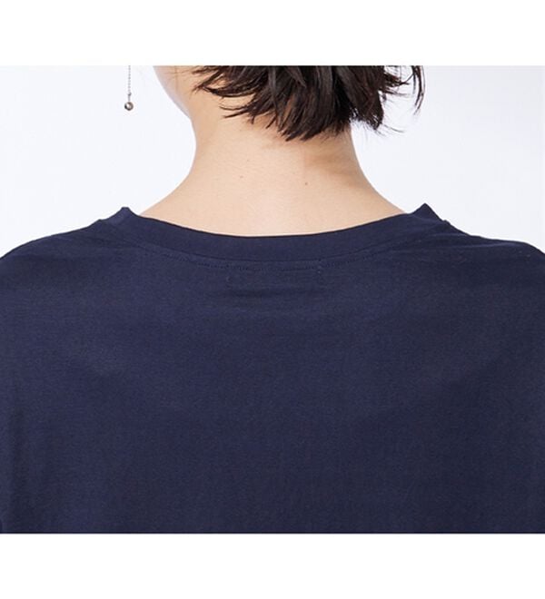 BELLUNA（ベルーナ）の「涼感素材切替デザインプルオーバー（カットソー）」｜詳細画像