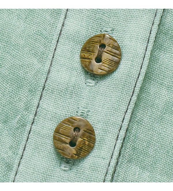 ルフラン（ルフラン）の「シャンブレー生地ロングブラウス（ブラウス）」｜詳細画像