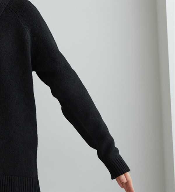 BELLUNA（ベルーナ）の「ふんわり衿付ニットカーディガン（ニットカーディガン）」｜詳細画像