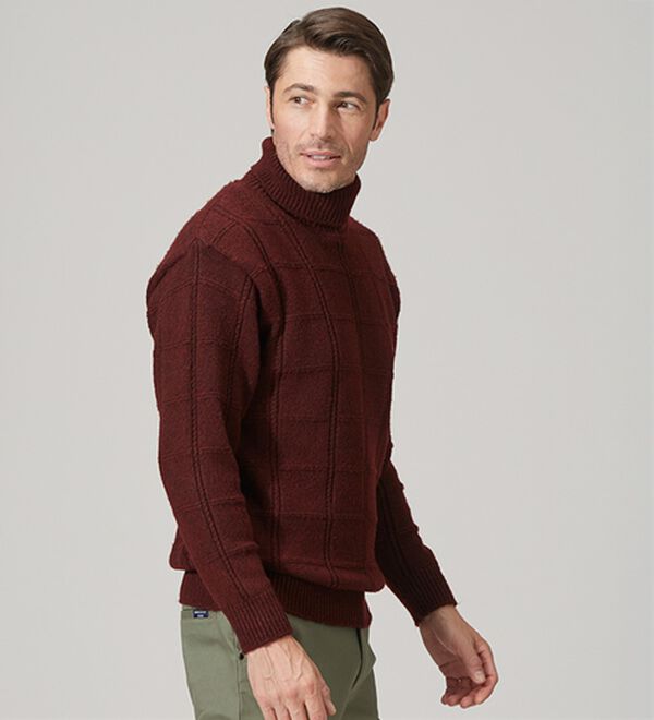 「まさに画期的裏暖かセーター（メンズニット・セーター）」｜詳細画像