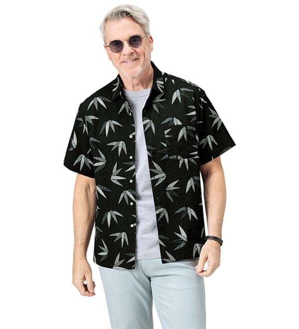 「さらっと快適和柄シャツ（メンズシャツ）」｜詳細画像