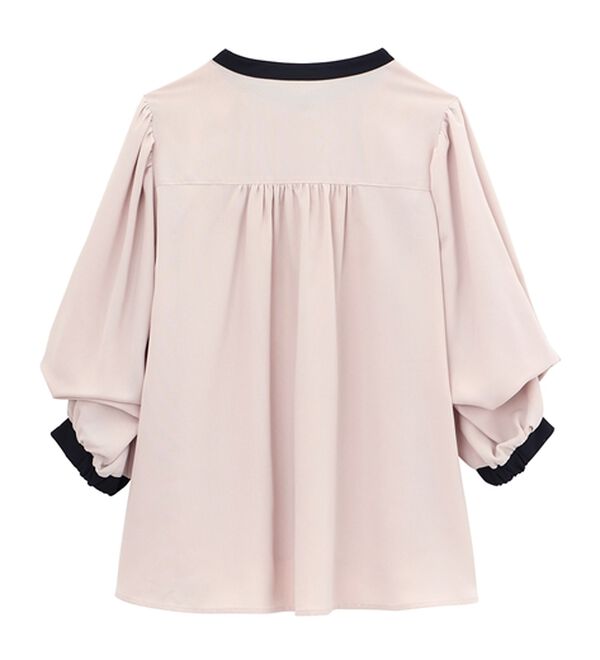 レッセ♡パールビジューバイカラーブラウス レッセ♡パールビジューバイカラーブラウス