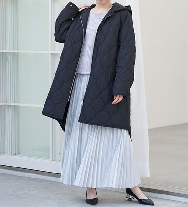 RANAN（ラナン）の「シャイニープリーツスカート（ロングスカート）」｜詳細画像