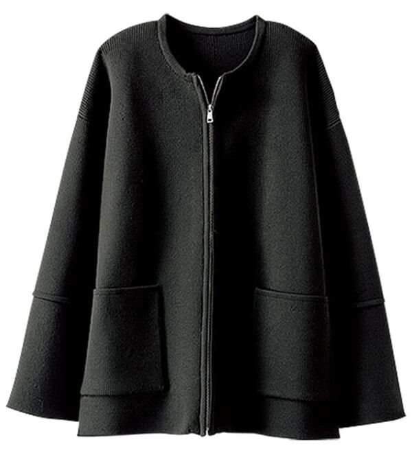 BELLUNA（ベルーナ）の「ランタンスリーブ軽量ニットジャケット（その他ジャケット）」｜詳細画像