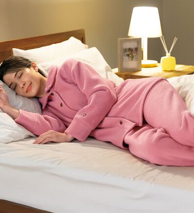 ルフラン（ルフラン）の「眠りのための「うとろり」フリースパジャマ（パジャマ・ルームウェア）」