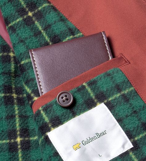 人気が高まるァッション海外通販サイト J507新品▼ ビームス 秋冬 フリースメルトン スウィングトップ 【 L 】裏グレンチャック ハリントンジャケット 衿内側裾袖リブ メンズBEAMS