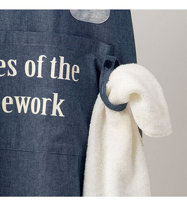 ルフラン（ルフラン）の「【２色組】デニム調多ポケットかっぽう（ホームウェア）」｜詳細画像