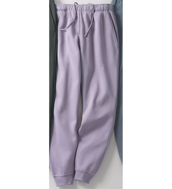 「毎日活躍！すっきりジョガーパンツ（メンズルームウェア）」｜パープル