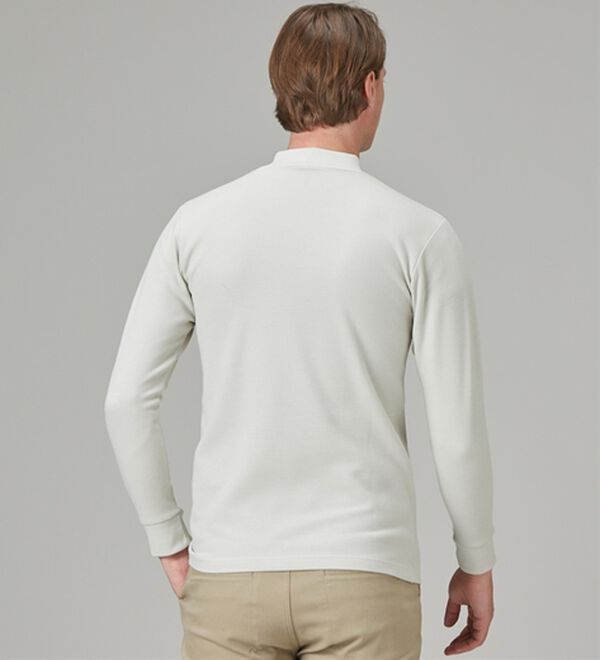 「＜クロコダイル＞着心地で選ぶ！肌側綿素材のワッフルインナー（メンズ肌着・インナーウェア）」｜詳細画像