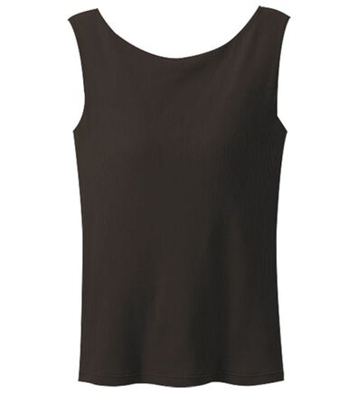 LAVIENNE（ラヴィエンヌ）の「ぴたもちカップ付リブタンクトップ（ブラトップ・カップ付きインナー）」