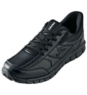 「＜ゴールデンベア＞かがまずラクチン！スポッとウォーキング（メンズスニーカー）」｜ヒモブラック