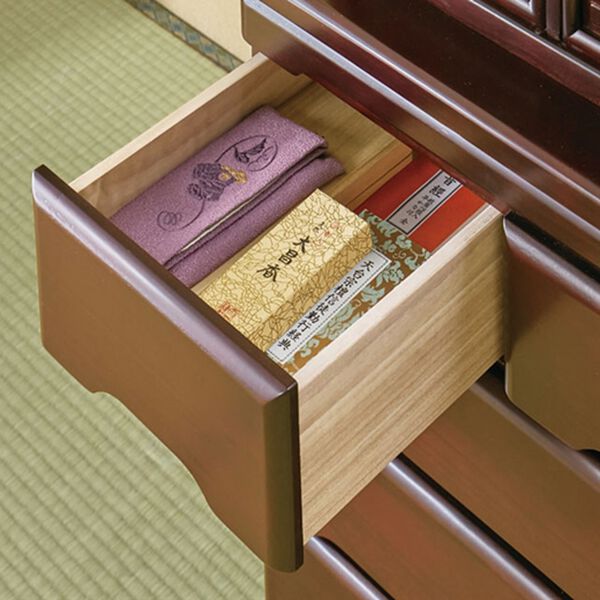 「スライドテーブル付仏壇チェスト３（仏壇・仏具）」｜詳細画像