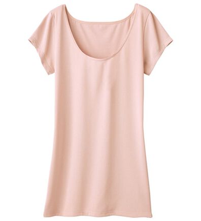 「ひんやりフレンチ袖インナー　ベルクール（肌着・インナーウェア）」