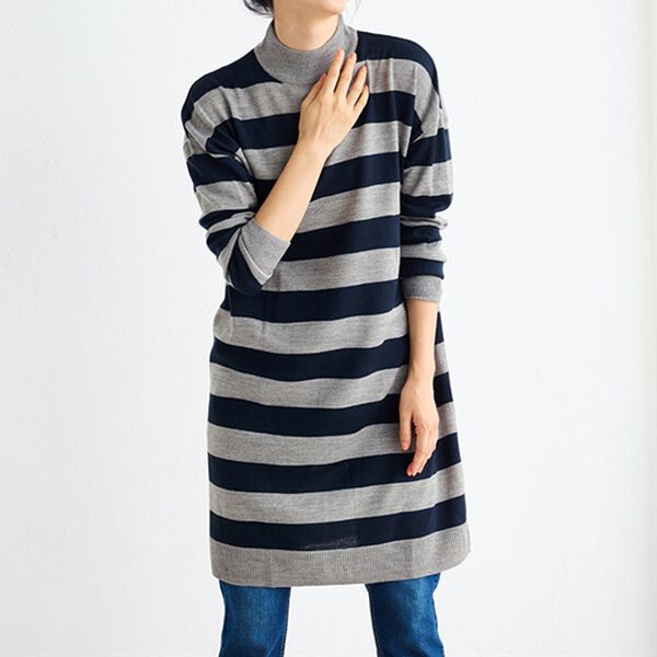 RANAN（ラナン）の「カシミヤタッチニットワンピース（ニットワンピース）」｜詳細画像