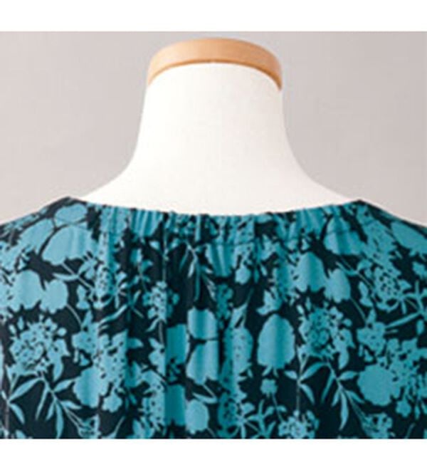 BELLUNA（ベルーナ）の「ひんやり冷感素材花柄ティアードワンピース（その他ワンピース）」｜詳細画像