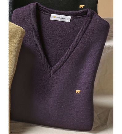 「＜ゴールデンベア＞国産上質ニットベスト（メンズベスト）」