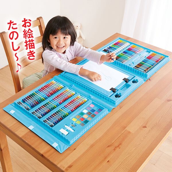 「色鉛筆色彩ブラシ付アートセット（その他日用品）」｜詳細画像