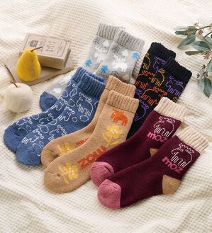 「【５足組】ＮＥＷモズあったか靴下（靴下・ストッキング）」｜5足組