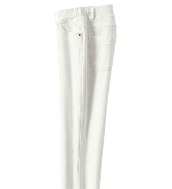 BELLUNA（ベルーナ）の「【選べる裏側】ぐん伸びニットデニムパンツ（フルレングスパンツ）」｜詳細画像